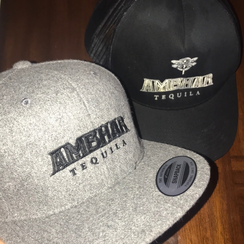 Ambhar Tequila Hats By Yupoong Lot Of 2 Wool